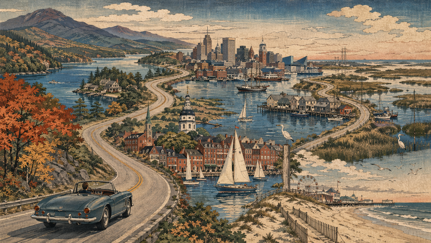 五日間で横切るメリーランド